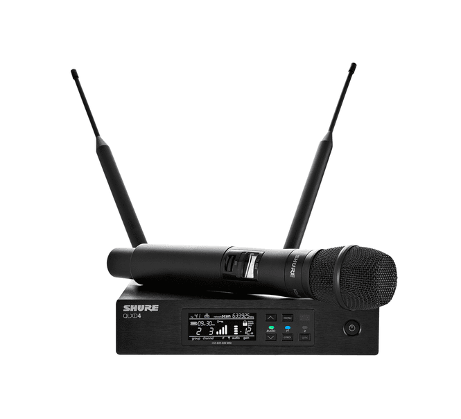 Hovedbilde Shure QLXD24 KSM9 H51 Trådløst Vokalsett (534-598 MHz)