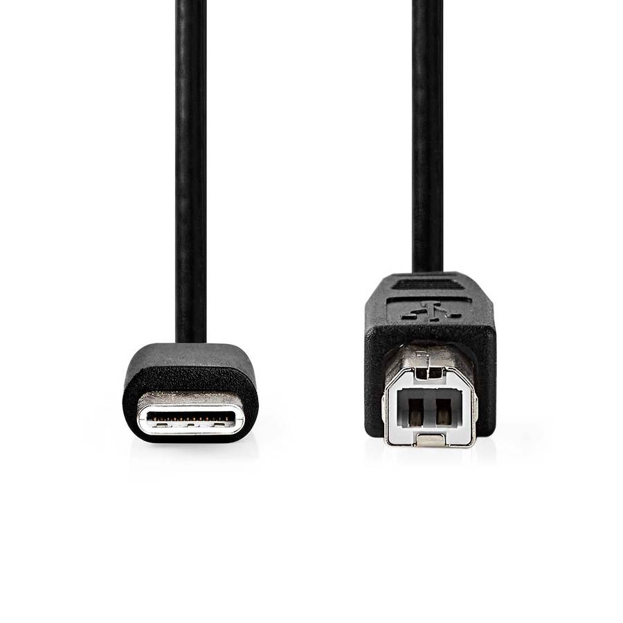 Nedis USB-kabel, USB-C - USB Type-B, 2M