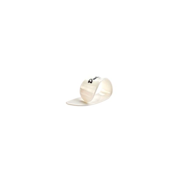 Dunlop 9002R tommelplekter 12 pakning, white, Medium