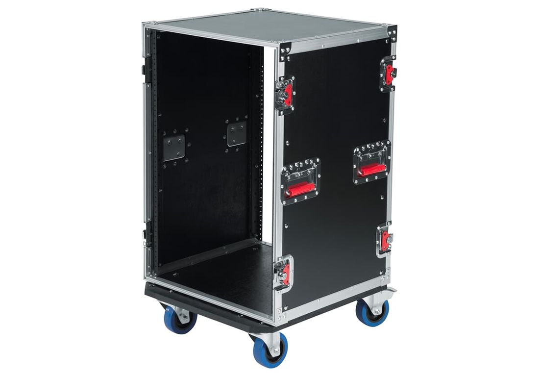 Gator G-TOUR 16U CAST – 16U Rack m/hjul