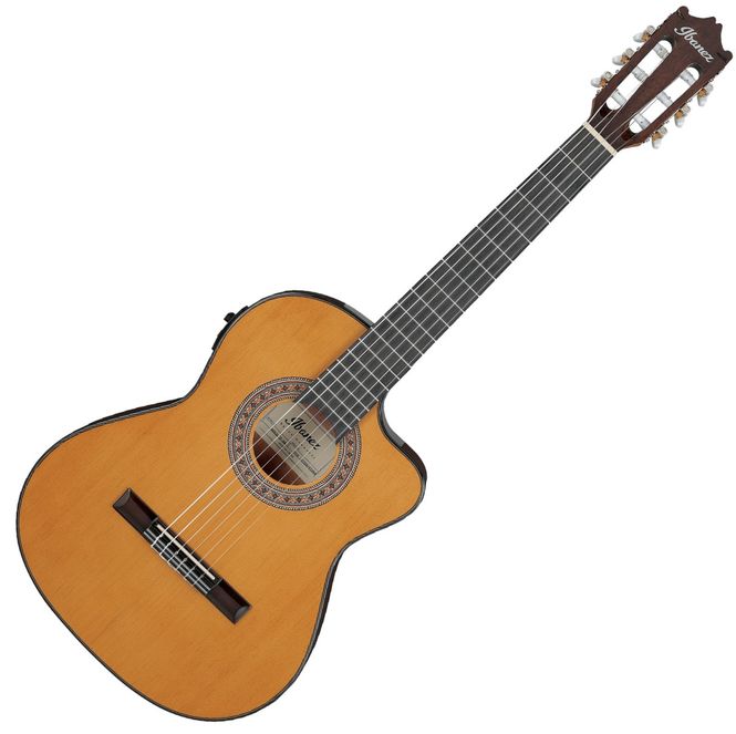 Hovedbilde Ibanez GA5TCE3Q-AM Klassisk Gitar 3/4 str. m/ pickup