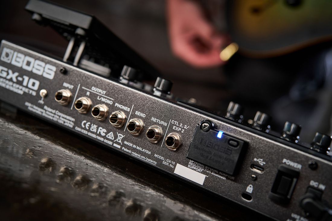 Boss GX-10 Gitar/Bass Effekt Prosessor
