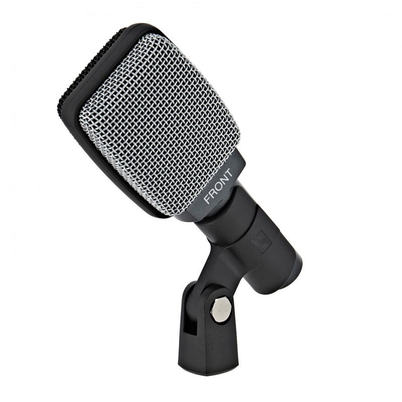 Sennheiser e609 dynamisk mikrofon for gitar, perkusjon og blås, Silver