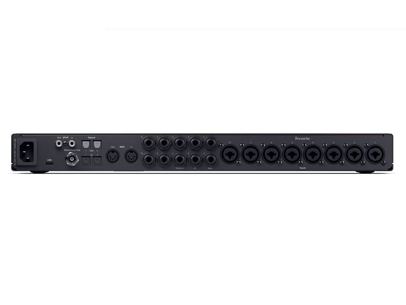 Focusrite Scarlett 18i20 Gen. 4, 18 inn/18 ut, 8 Mic.preamper, USB Lydkort