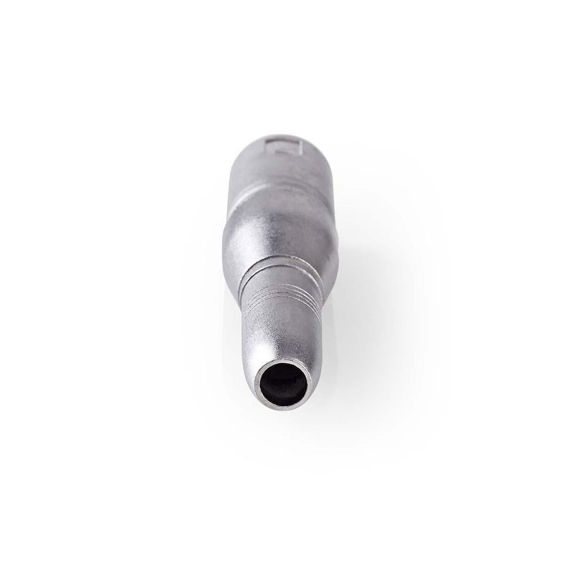 Nedis XLR 3-Pin Han til Stereo Jack Hun, Nikkel belagt
