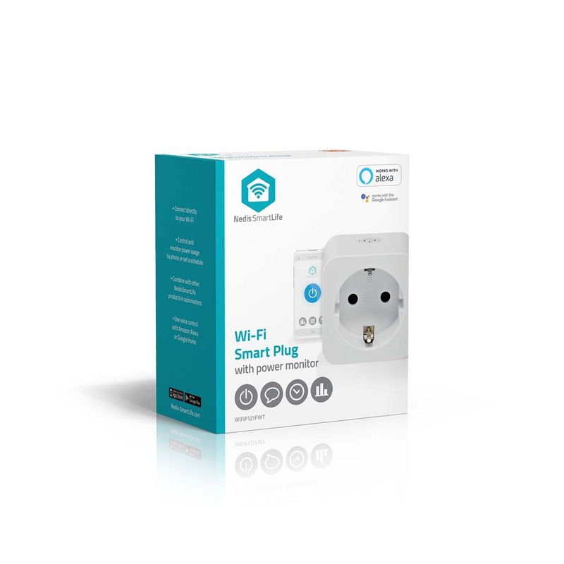 SmartLife Smart Wi-Fi Plug, 3800W, Efektmåler