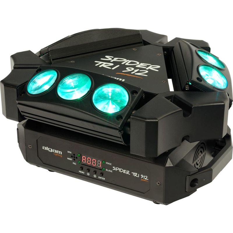 Algam Lighting Spider Tri 912 motorisert beam, minibars
