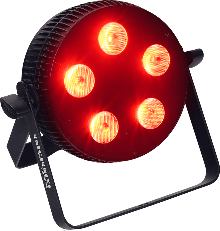 Algam Lighting Slimpar 510 HEX Led, RGBW+Amber+UV