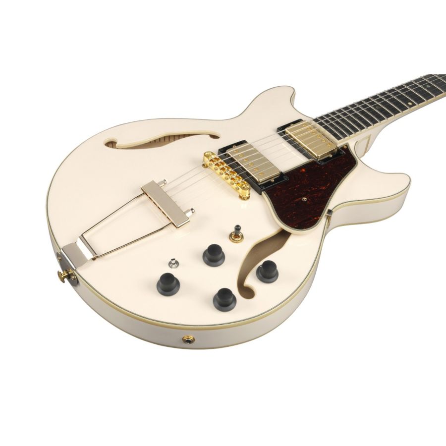 Ibanez AMH90-IV. (Ivory). Artcore Expressionist.