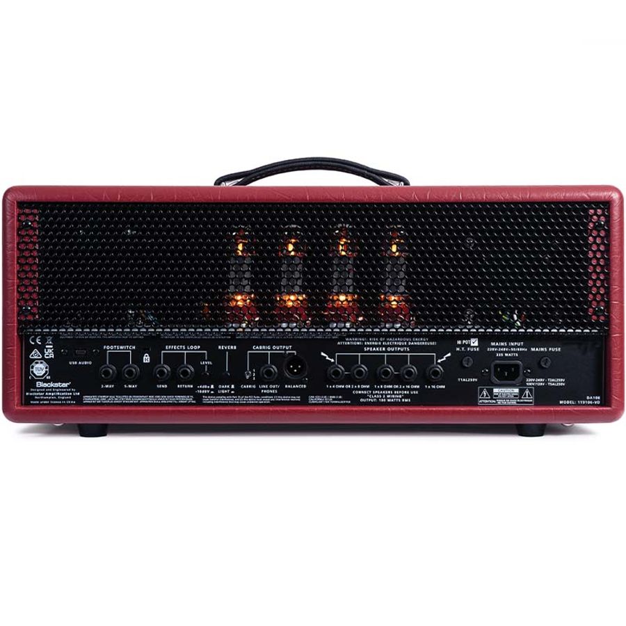 Blackstar HT Venue DA-100 Ruby Doug Aldrich 100W rørtopp