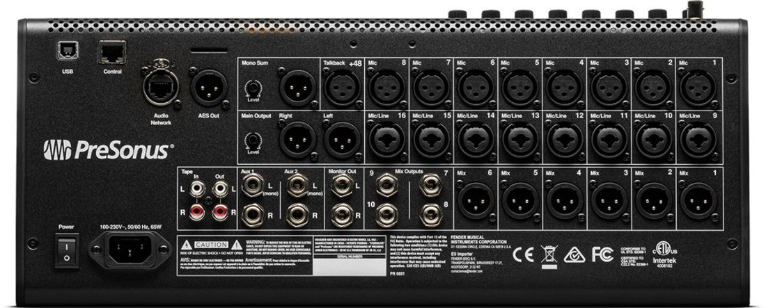 PreSonus StudioLive Series III SE 16, 40 kanals digitalmikser (2025)