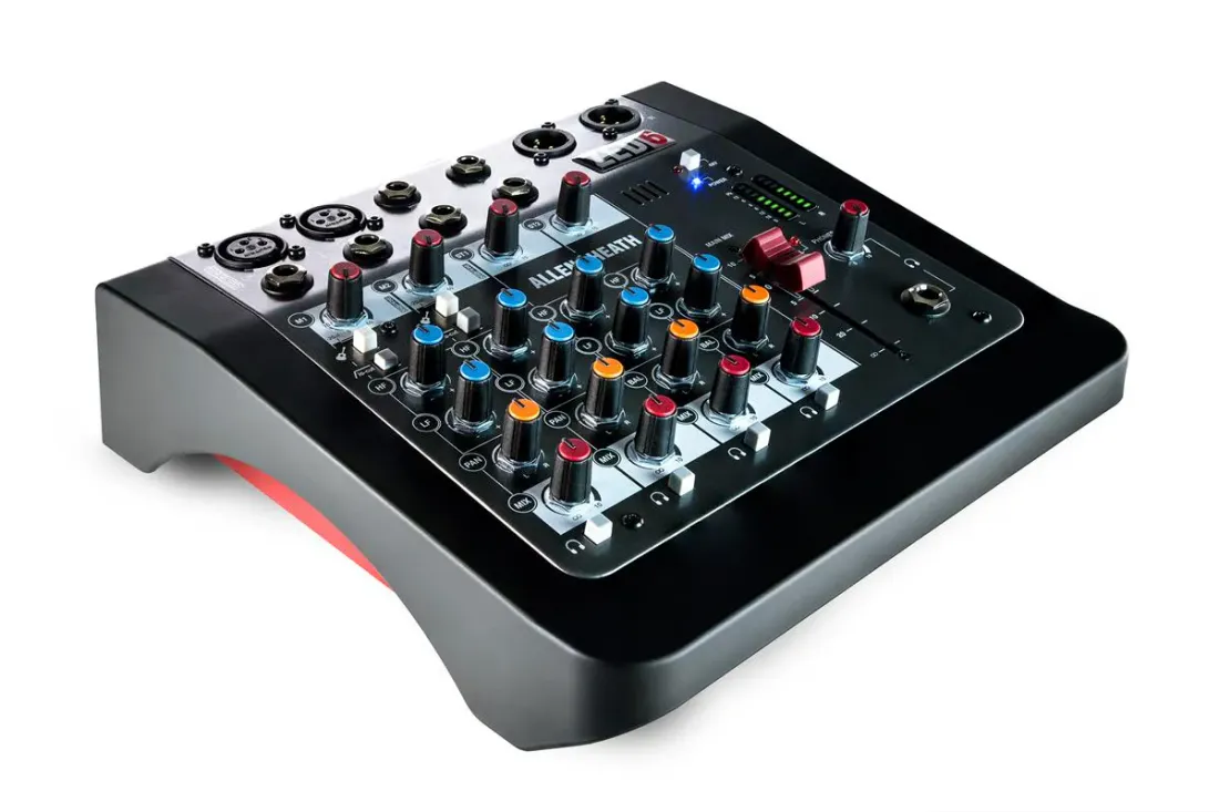 A&H ZED-6, 6 kanals Mixer, 2 Mono 2 Stereo