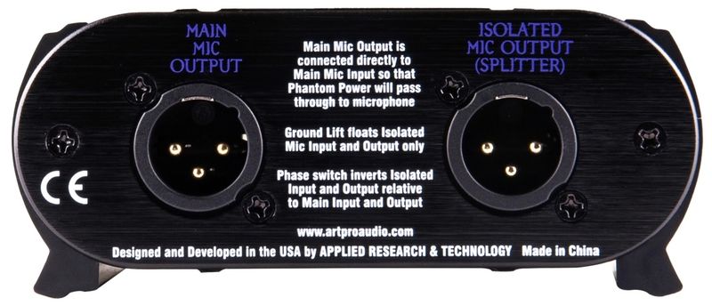 ART SplitComPro – Mikrofon-splitter og -kombiner i én kompakt enhet