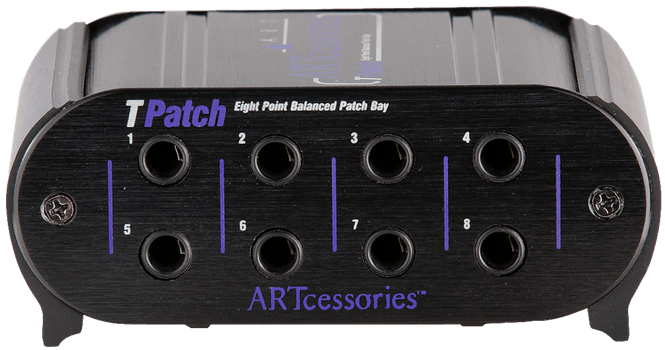 Hovedbilde ART TPatch – 8-kanals balansert patchbay for studio og live