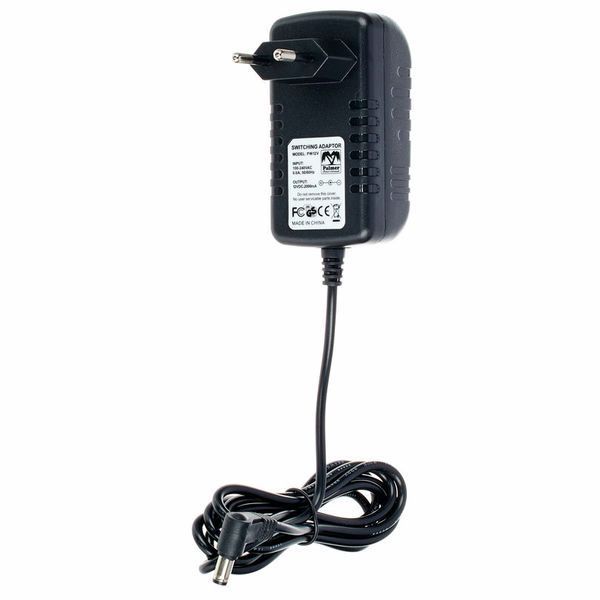 Palmer PW12VDC Strømadapter, 12V DC, 2000mA, minus i senter