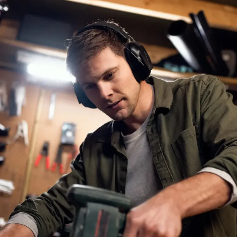 Alpine Defender Earmuff, Hørselvern med opptil 26 dB støydemping