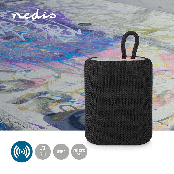 Hovedbilde Nedis Elegant Håndholdt Bluetooth Speaker på 7W med rik lyd
