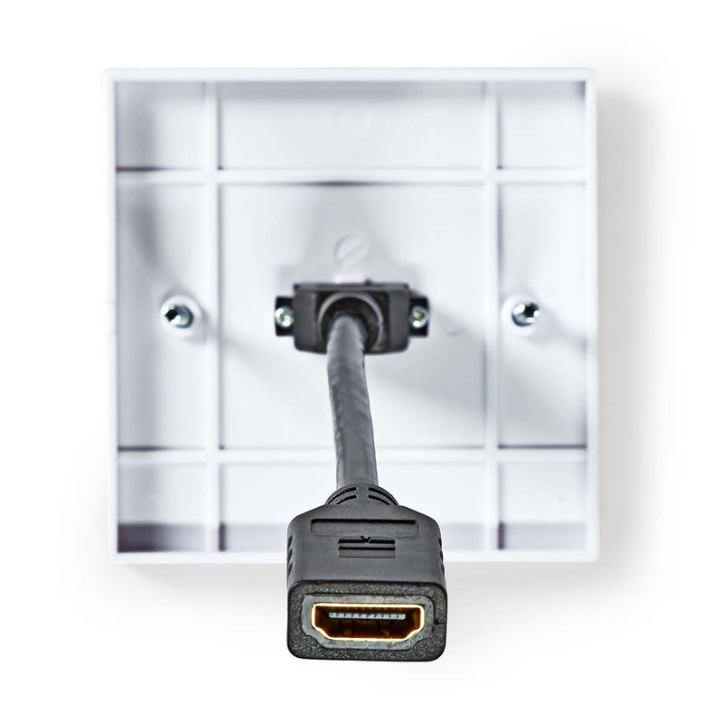 Nedis HDMI Veggboks, 4K@60Hz, 18 Gbps