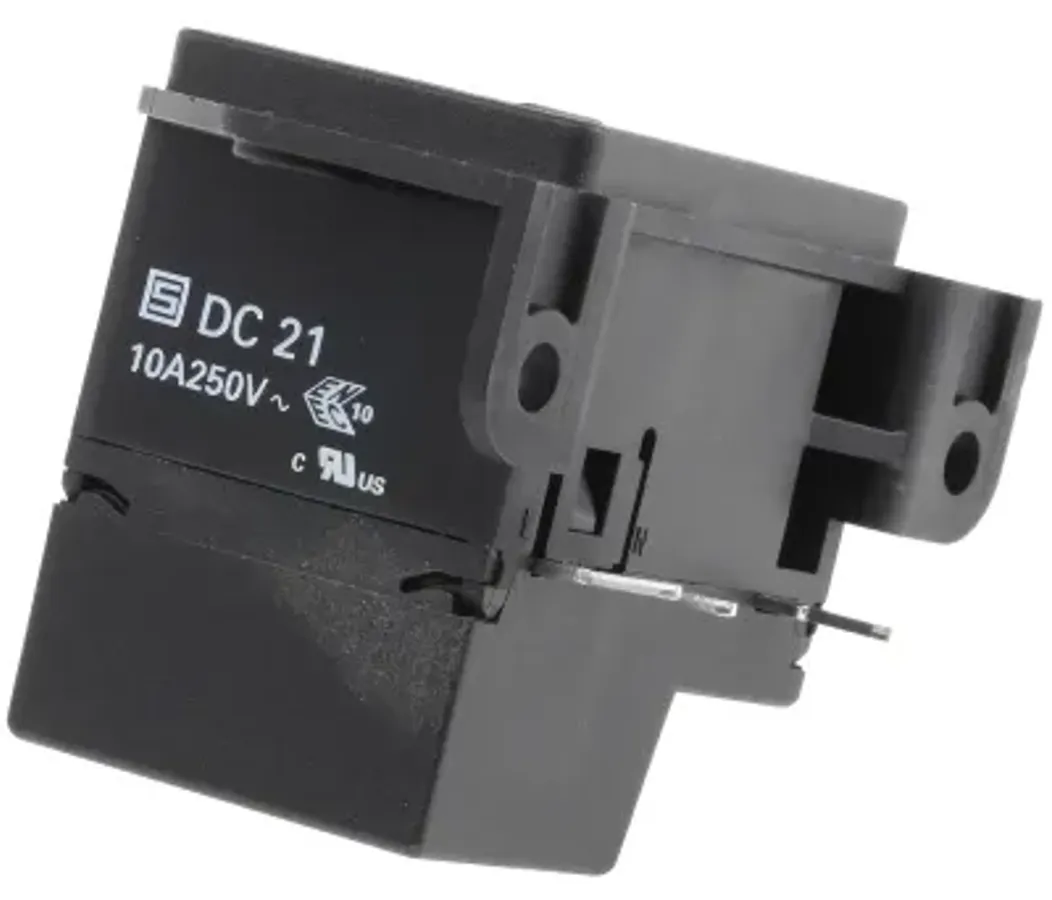 Schurter C14 Right Angle Panel Mount, PCB IEC Connector, 250V Female, 11A