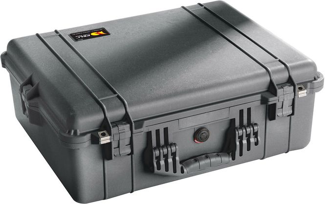 Hovedbilde Pelicase 1600, med skum, sort