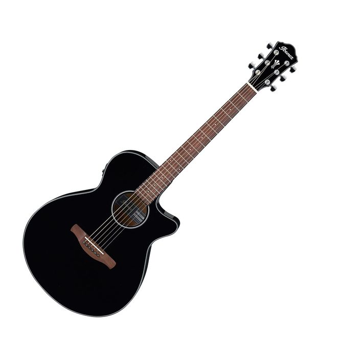 Hovedbilde Ibanez AEG50-BK Westerngitar med preamp, Black High Gloss