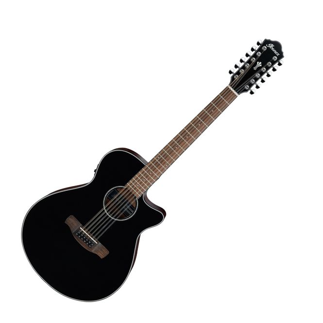 Hovedbilde Ibanez AEG5012-BKH Westerngitar 12-str