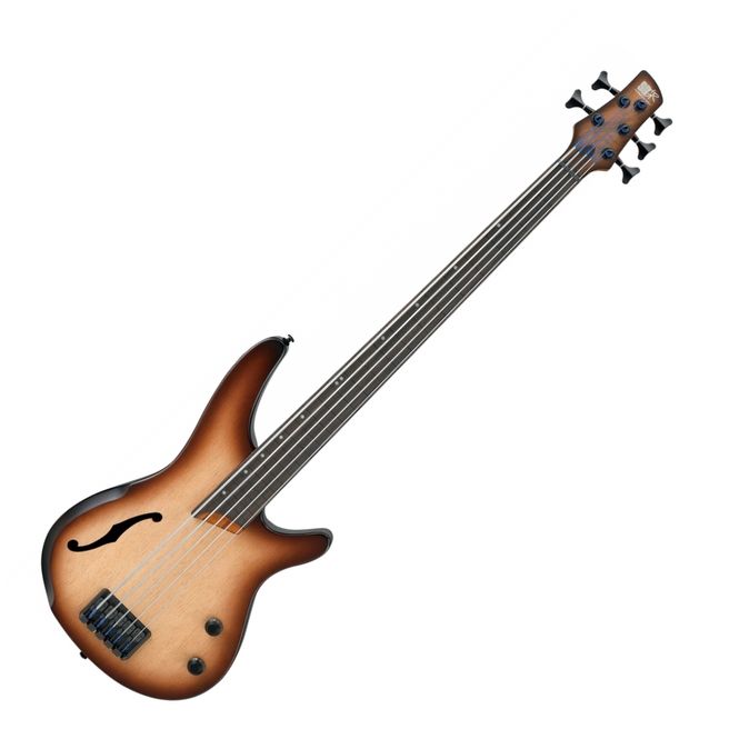 Hovedbilde Ibanez SRH505F-NNF SR Hollow body Aerium, Fretless 5-str