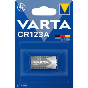 Hovedbilde VARTA-CR123A -Lithium Cylindrical, profesjonelle med langvarig suveren ytelse.