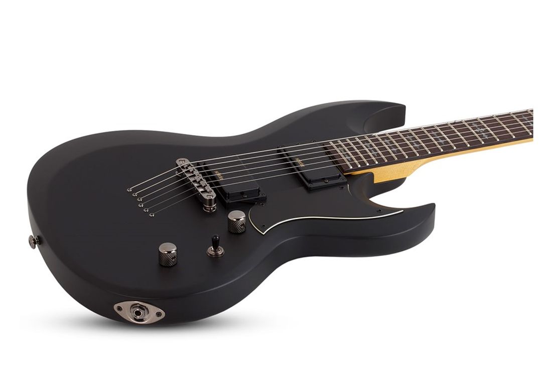 Schecter Demon S-II Aged Black Satin