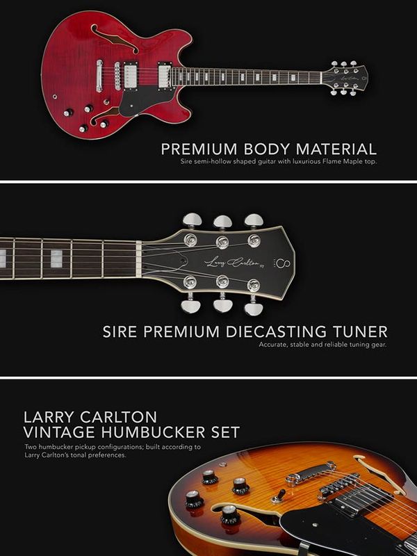Sire Larry Carlton H7 White