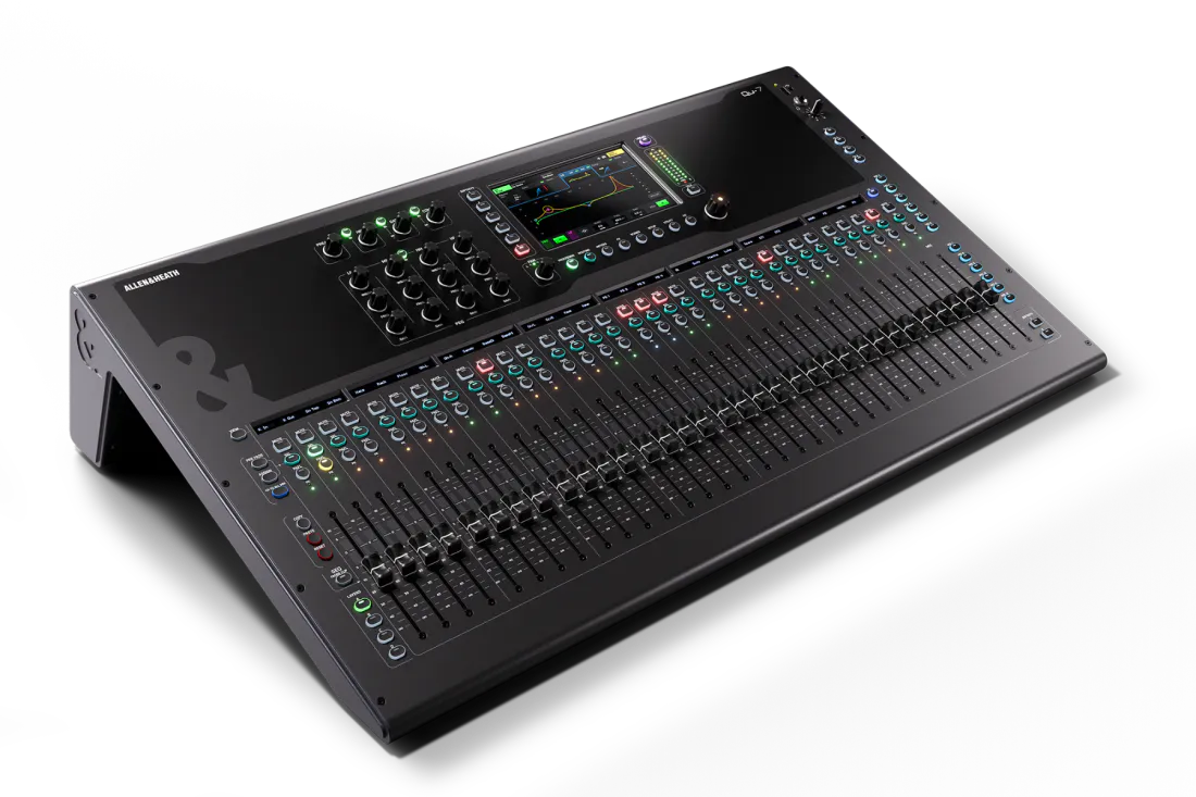 Allen & Heath QU-7D Digital Dante Mixer 32 Mic/Line 20+2 Out