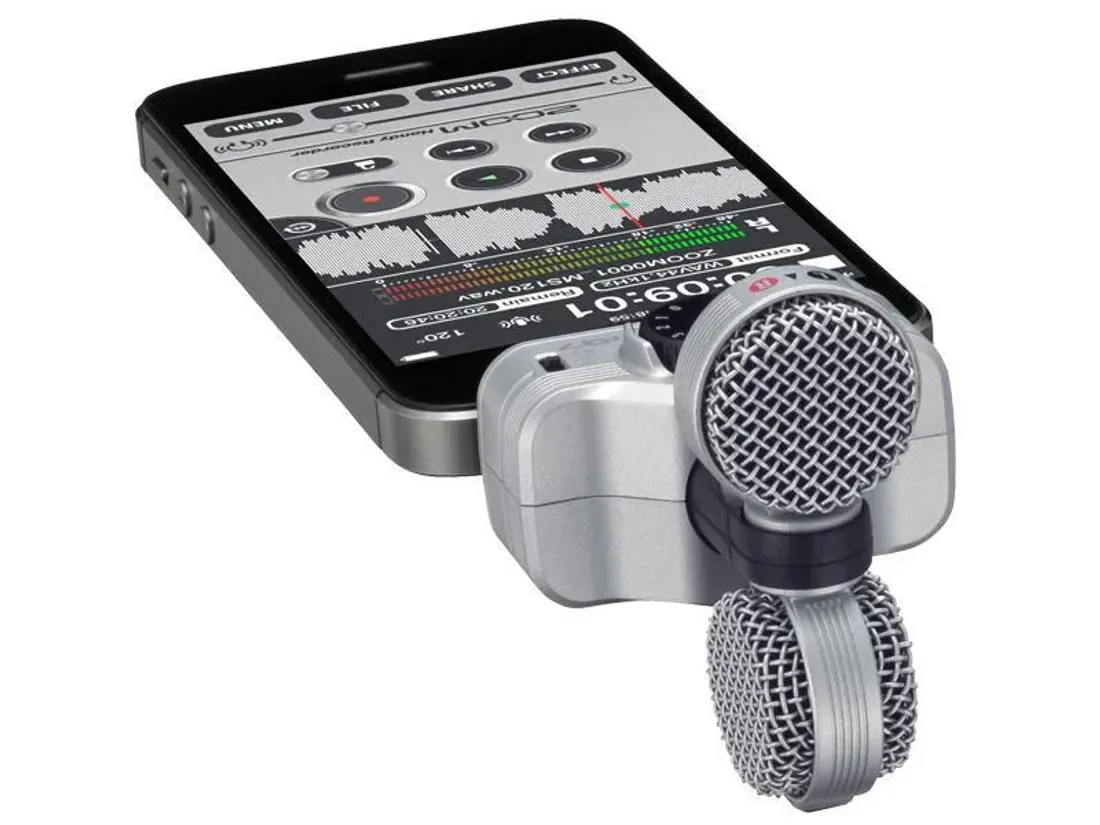 Zoom IQ7 mid-side mikrofon med lightning plugg