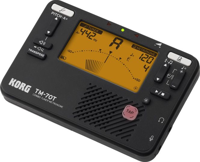 Hovedbilde Korg TM70T-BK Kombinert tuner og metronom