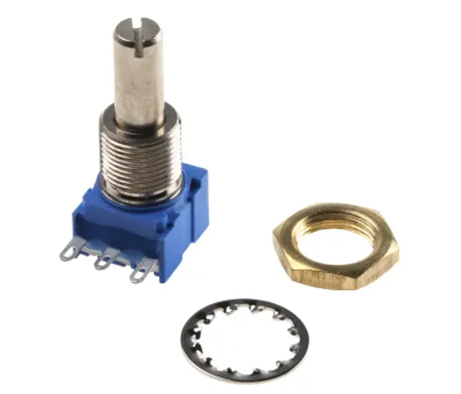 Hovedbilde RS PRO 10 kΩ lineært potensiometer for ekstern volumkontroll, ZCP-10A