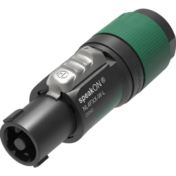 Hovedbilde Neutrik NL4FXX-W-L Speakon plugg 4P 10-16mm Hun