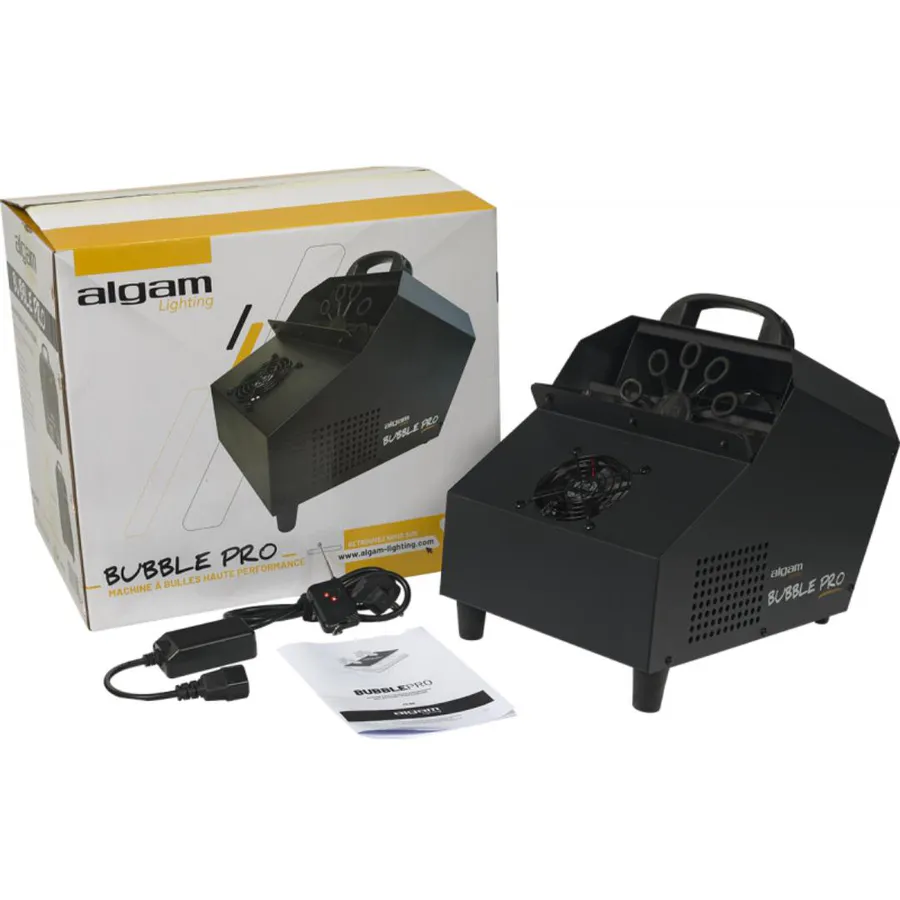 Algam Lighting Bubble Pro - såpeboblemaskin