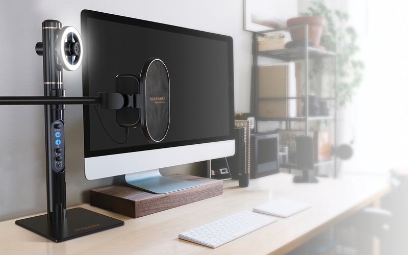 Marantz Turret Komplett podcastsystem med video og lyd