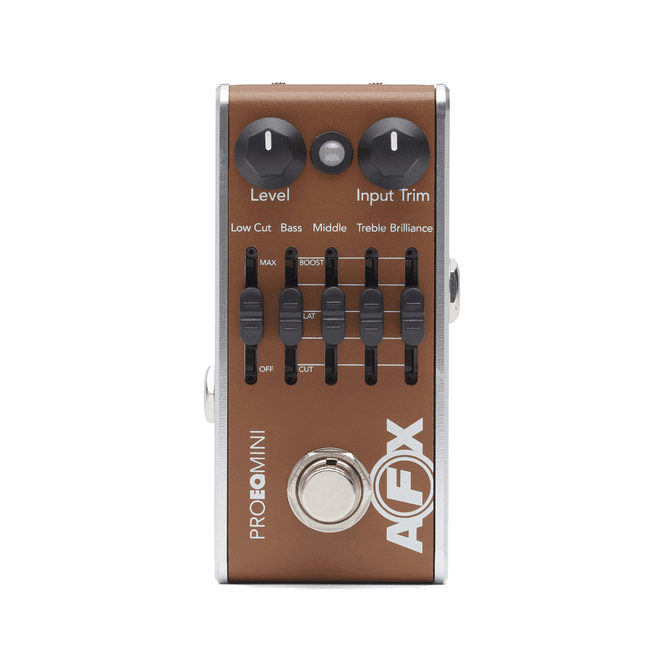 Hovedbilde Fishman Pro AFX Eq2 Mini preamp og EQ-pedal for akustisk gitar