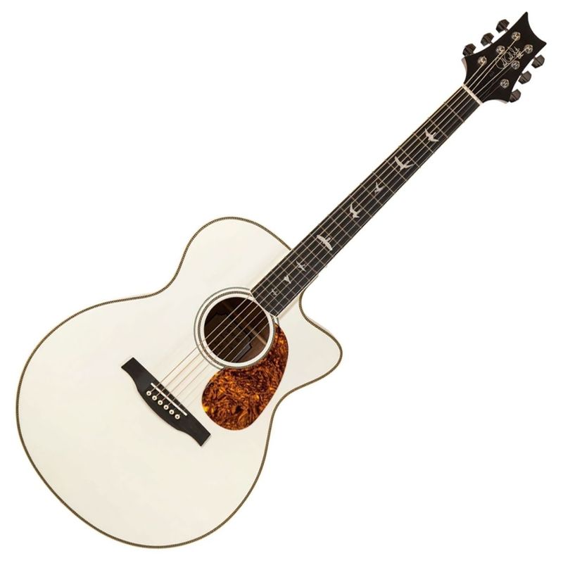 PRS SE AE20EAD Limited edition m/ Fishman Presys VT pickup system og Gigbag, Gloss White