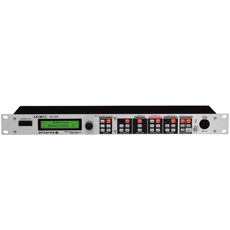 Tascam TA-1VP vokalprosessor med autotune fra Antares