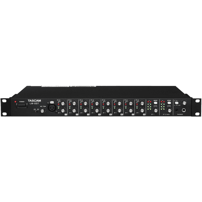 Hovedbilde Tascam LM-8ST linjemikser for rack og installasjon