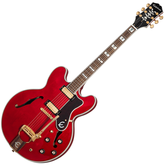 Hovedbilde Epiphone 150th Anniversary Sheraton CH ink. koffert