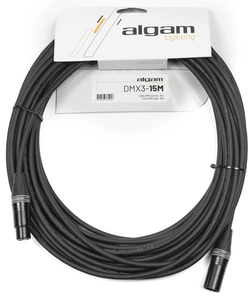 Hovedbilde Algam DMX3-15M &#8211; 3-pin DMX-kabel (15 meter, 110 &#937;)