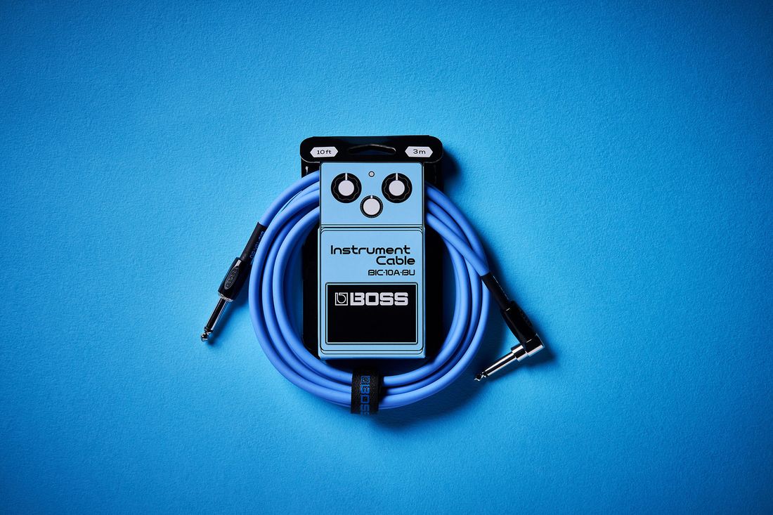 Boss BIC-10A-BU Instrumentkabel, 3M, Blå