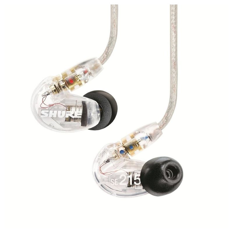 Shure PSM 300, Personlig Monitor System m/ SE215-CL propper, Stereo, Frekvens H20 (518-542)