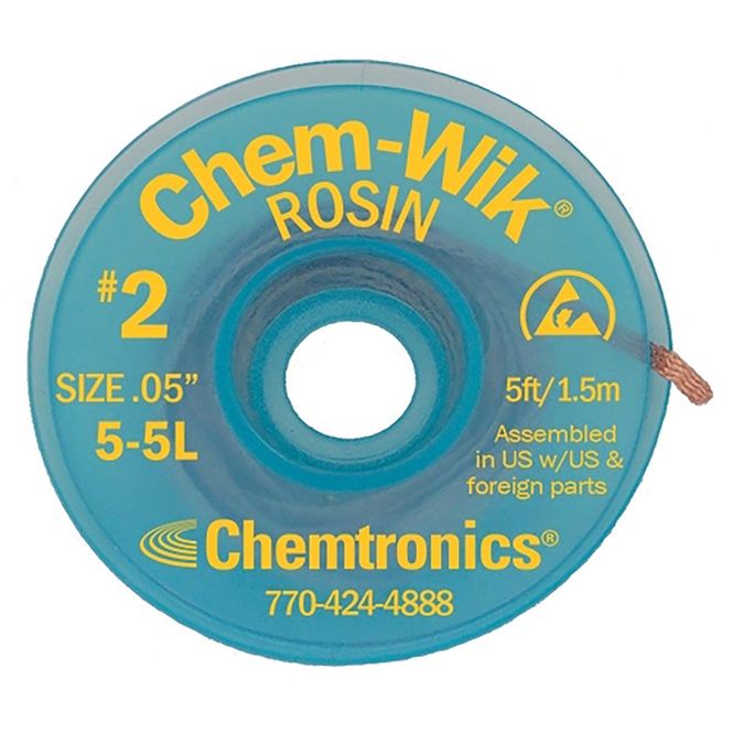 Hovedbilde ChemWik Desoldering Wick 1.27 mm x 1.5 m