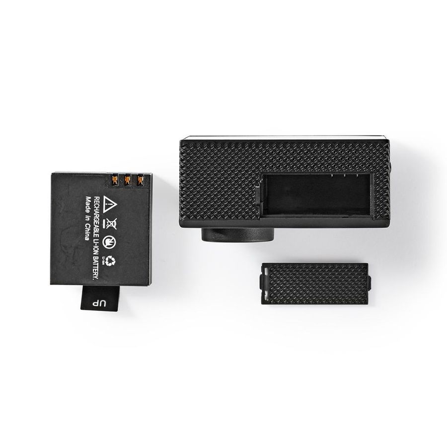 Nedis Actionkamera 1080p@30fps, 12 MPixel, WiFi, HD, vanntett opptil 30M, montering inkludert