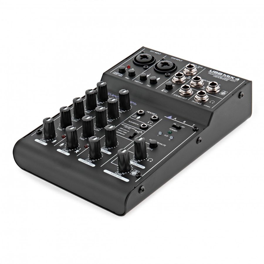 ART USB MIX 4 - 4-kanals Mixer / USB Audio Interface