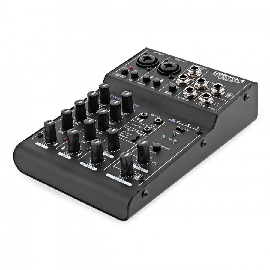 ART USB MIX 4 - 4-kanals Mixer / USB Audio Interface