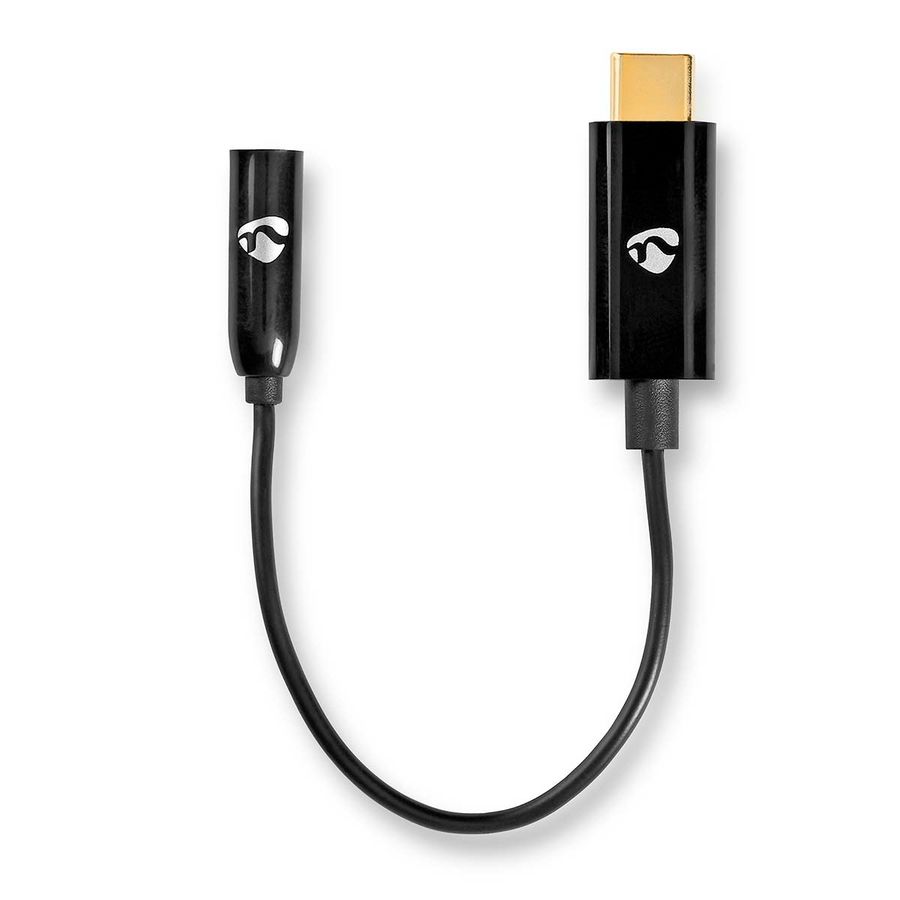 Nedis USB-C Adapter - lytting av musikk på mobil, pad, PC/Mac